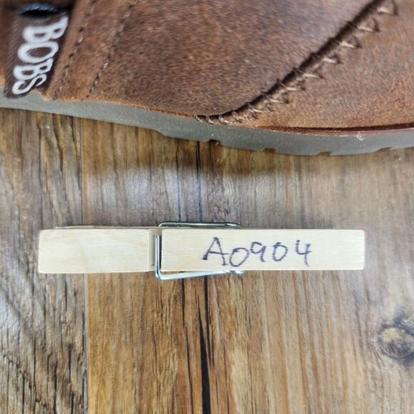 Brown Leather Loafers with Stitching Details - Picture 10 of 10